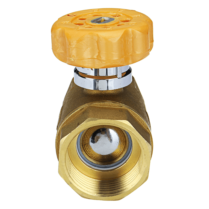 TMOK DN20 DN25 DN32 Magnetic Anti-Theft Brass Ball Valves with Key Valve for Heating Installation