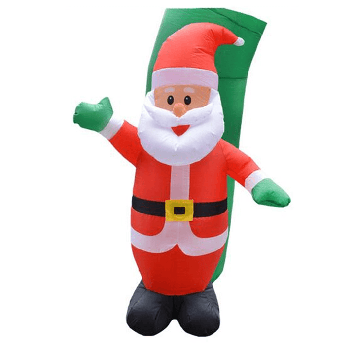 250Cm Huge Inflatable Christmas Arch Archwaysanta Snowman Indoor Outdoor Decorations