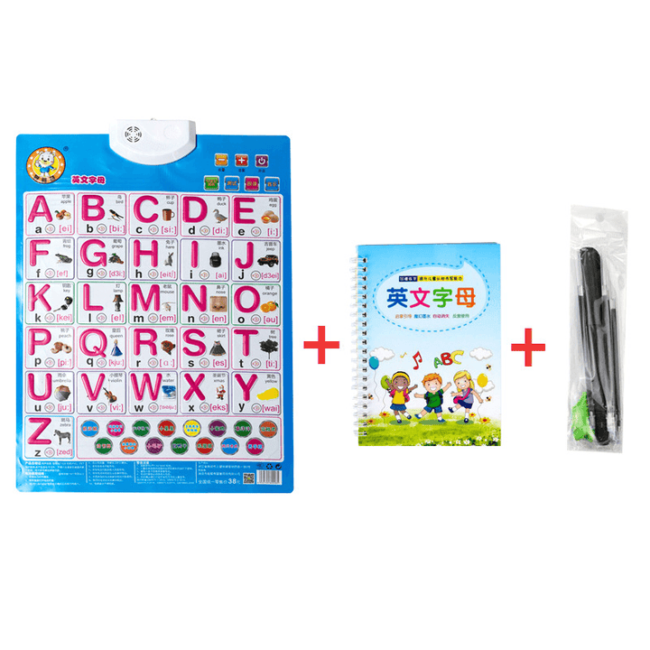 Baby Audio Wall Chart, Point to Read Pronunciation Toys