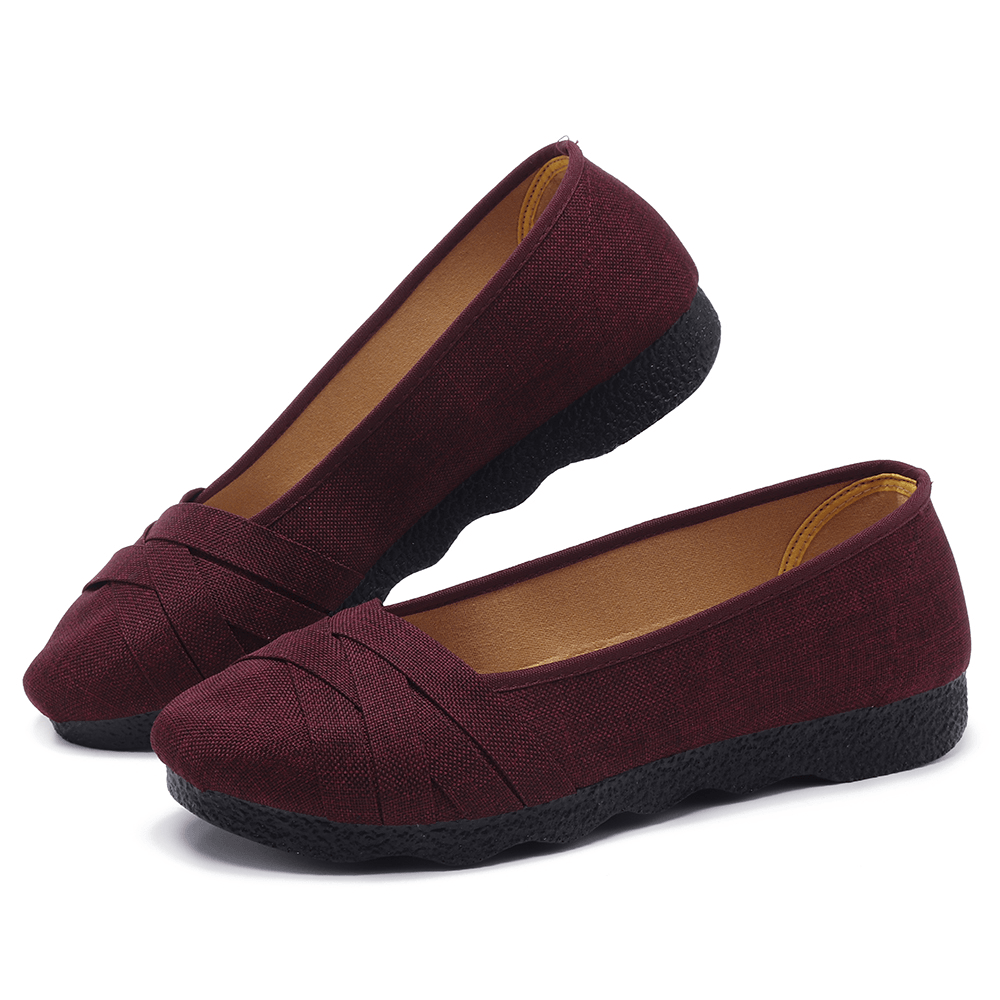 Large Size Soft Sole Flats Loafers for Women