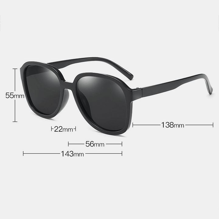 Unisex PC Full Frame Tinted Lens Sunglasses UV Protection Fashion Goggles