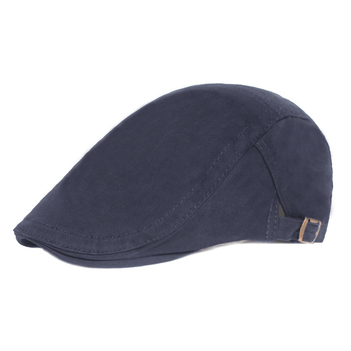 Solid Color Peaked Cap, Literary Youth Beret