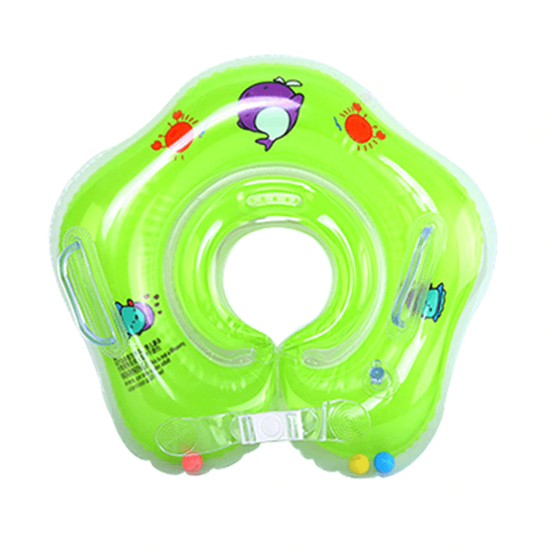 Swimming Baby Accessories Neck Ring Tube Safety Infant Float Circle for Bathing Inflatable Flamingo Inflatable Water - MRSLM