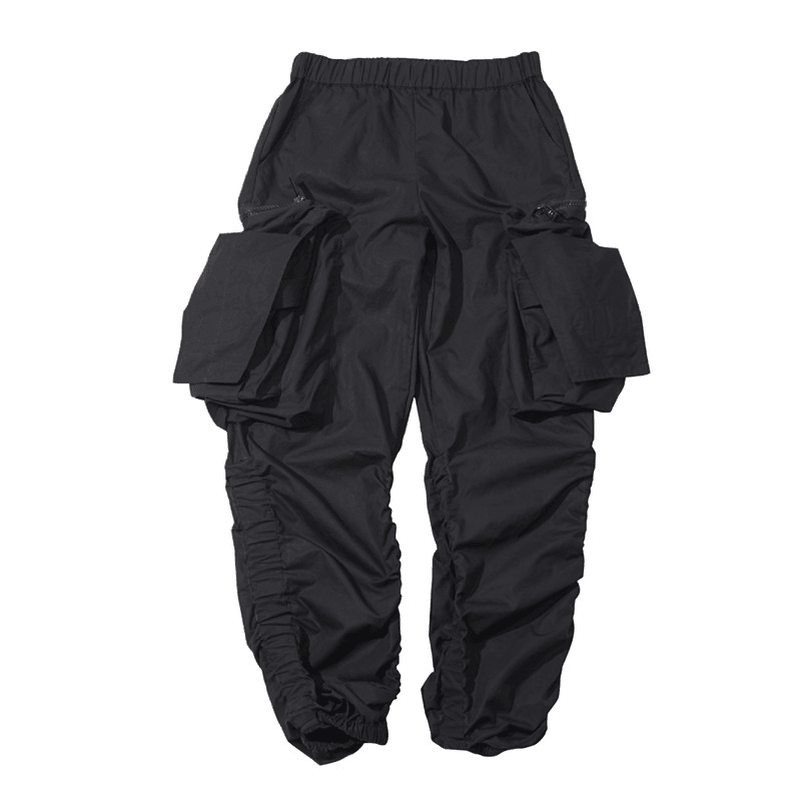 Casual Pants Men'S Fall Winter Functional Wind Loose Overalls