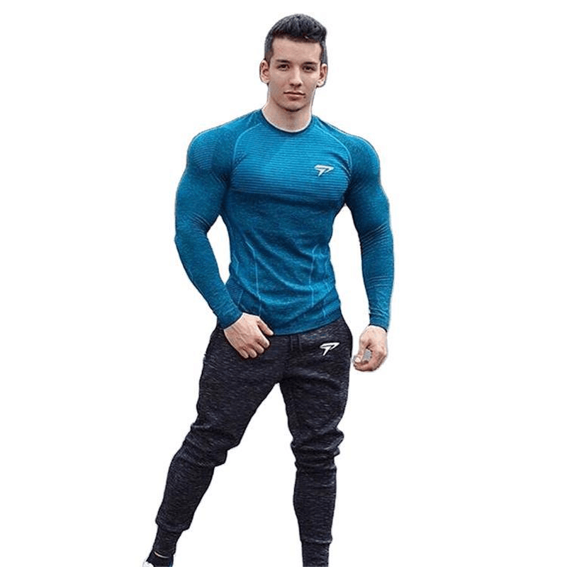 Fashion Trend Slim Wicking Quick Drying Long Sleeves