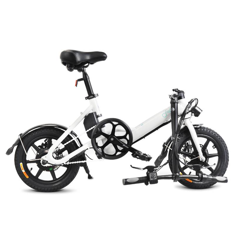 FIIDO D3 36V 5.2Ah 250W 14 Inches Folding Moped Bicycle 25Km/H Max 35KM Mileage Mini Electric Bike