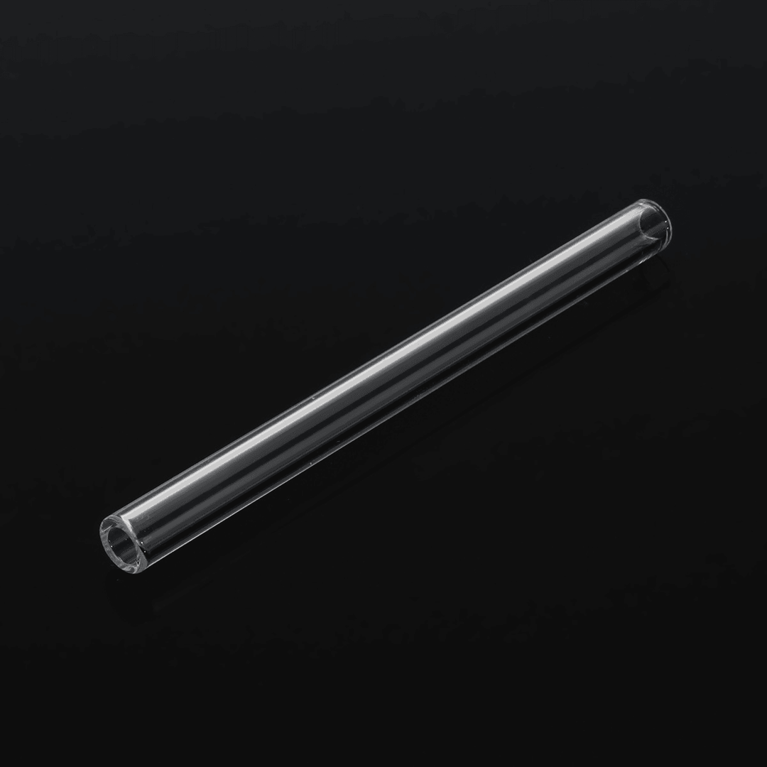 10Pcs Length 100Mm OD 7Mm 2Mm Thick Wall Borosilicate Glass Blowing Tube Lab Factory School Home