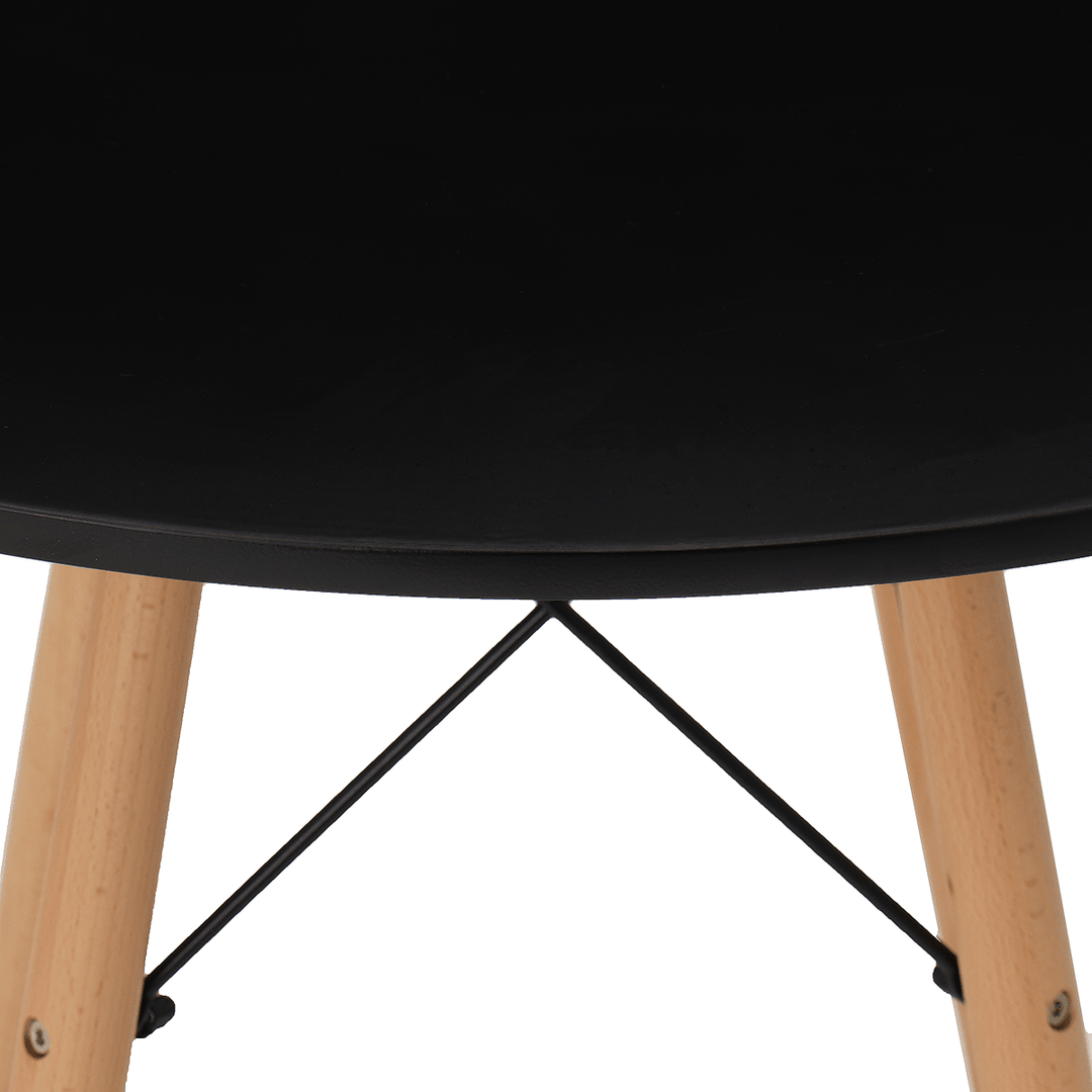 Eames round Table Modern Coffee Dining Desk Wood Leg Afternoon Tea Table Laptop Desk