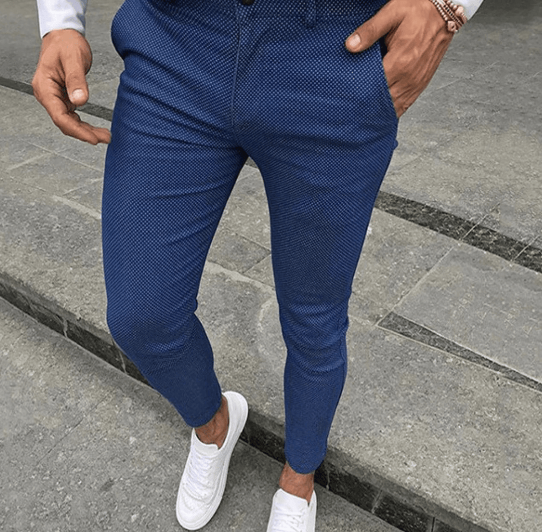 Men'S All-Match Trend Slim Casual Pants