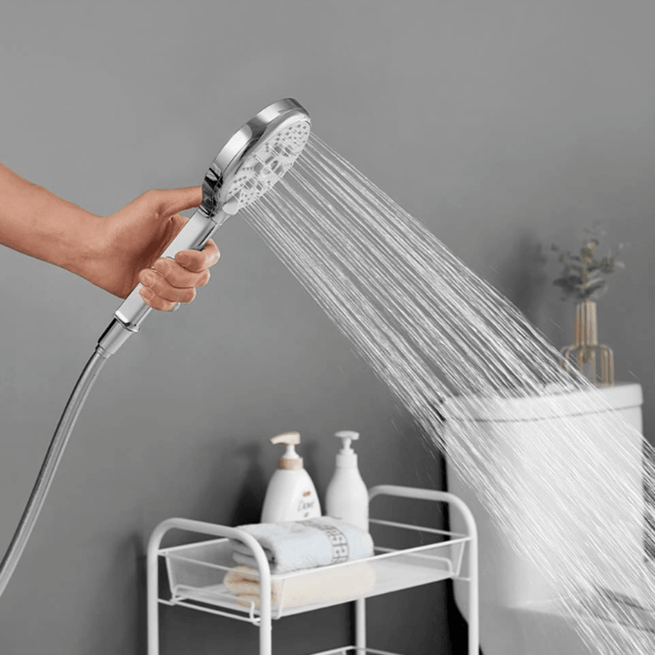 Submarine HS105 Bathroom Handheld Pressurized Shower Head 3 Mode Adjustable SPA Massage Rainfall Spray Silicone Water Panel Bath Shower Head From - MRSLM