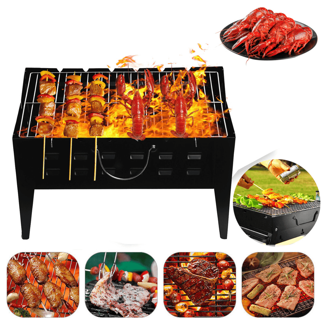 Carbon Furnace Stove Camping Picnic BBQ Grill Barbecue Food Cooking Stove