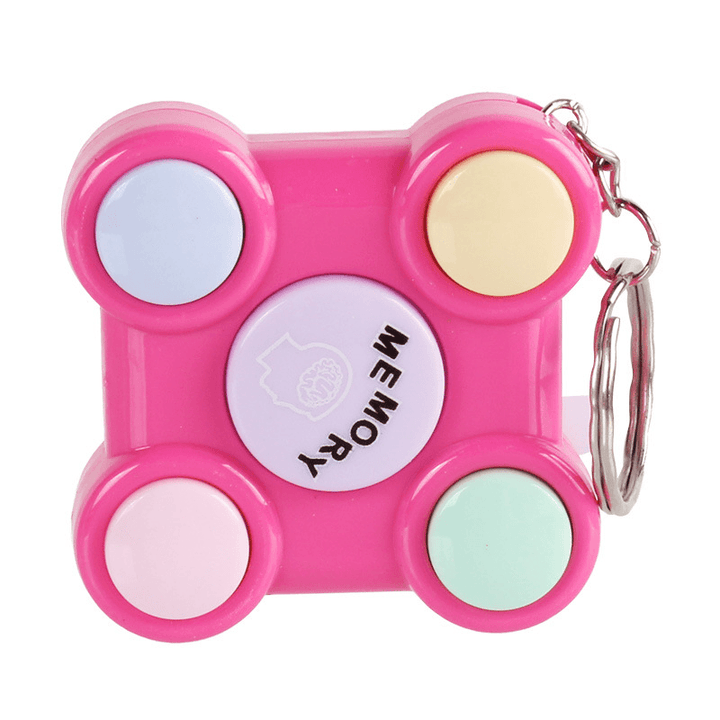 Mini Handheld Game Console Memory Game Console Keychain