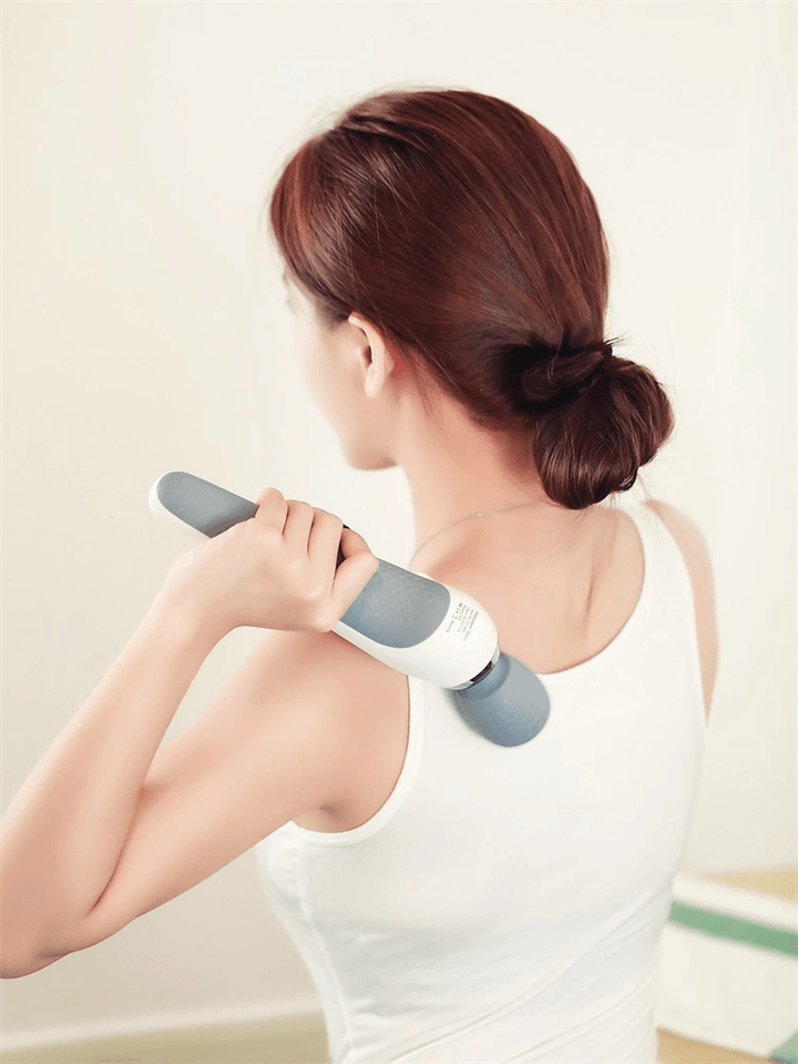 Handheld Electric Body Neck Massage Stick Charging Multifunctional 5 Vibration Mode Smart Neck Pain Relief Massage Stick