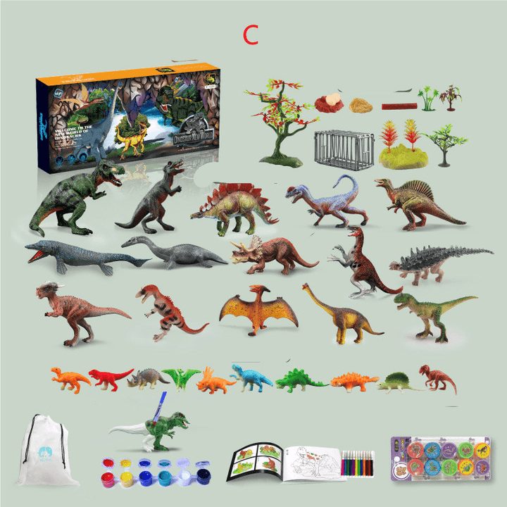 Static Dinosaur Tyrannosaurus Ancient Model Gift Box