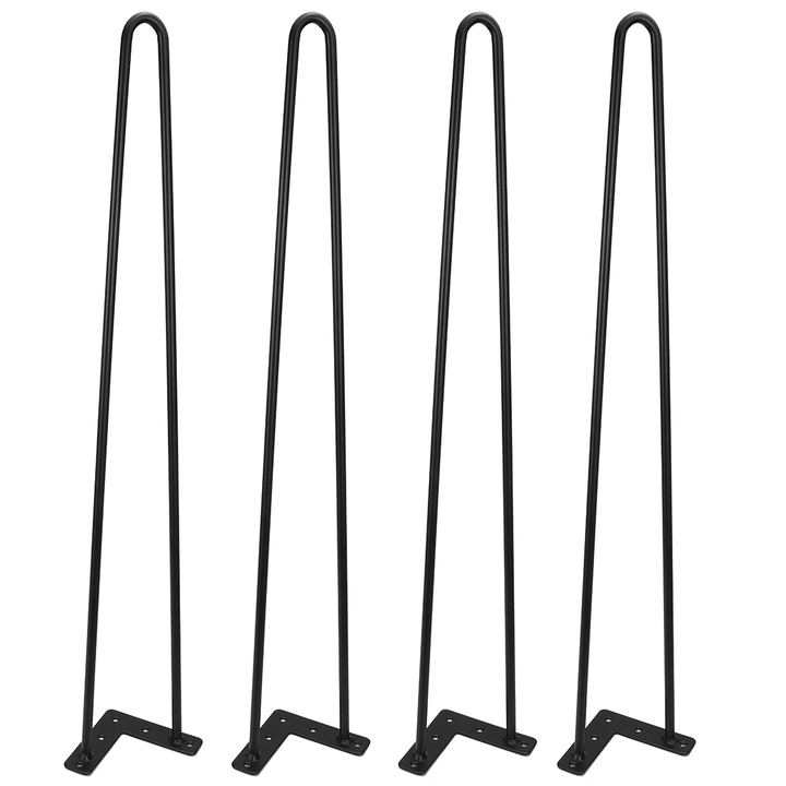 4Pcs Hairpin Legs Set Simple Metal Desk Chair DIY Leg Accessories Set for Home Office Decoration - MRSLM