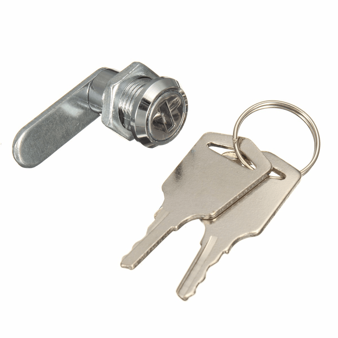 16Mm Keyed Alike Cam Lock for Filing Cabinet Mailbox Drawer Cupboard with 2 Keys