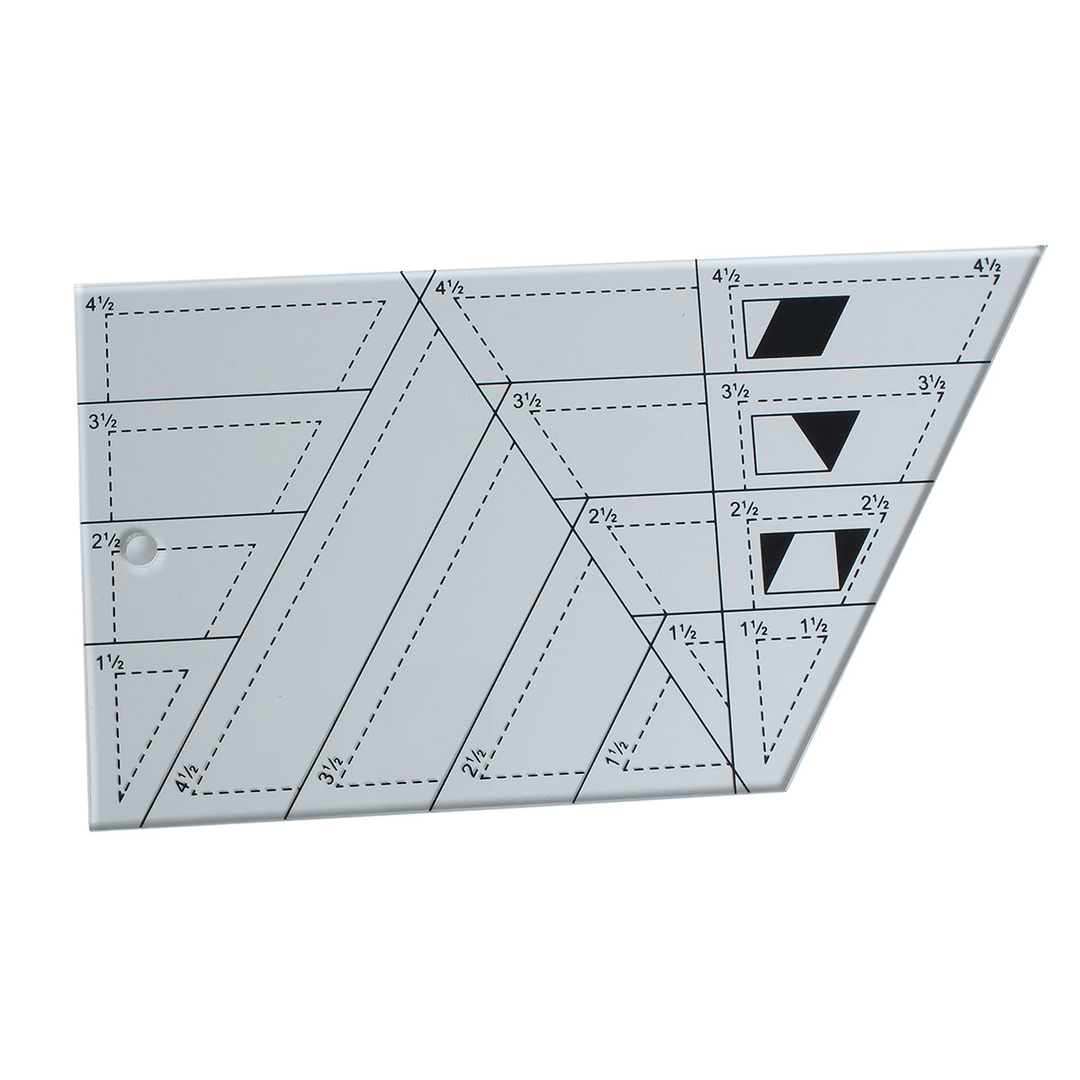 Acrylic Multifunction Sewing Tools Quilting Rulers Trapezoid Tool for Clothes Cutting