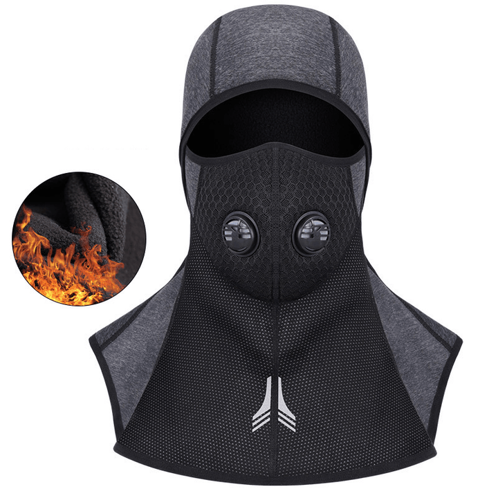 WHEEL up Full Face Scarf Cycling Neck Head Balaclava Windproof Waterproof Face Mask Head Cap Outdoor Sports Ski - MRSLM