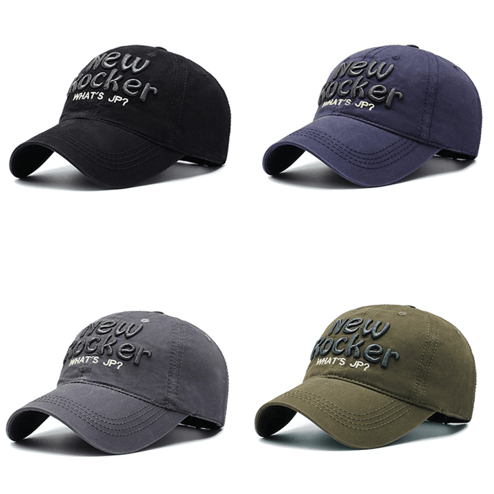 Mens Womens Summer Wild Casual Cotton Baseball Cap