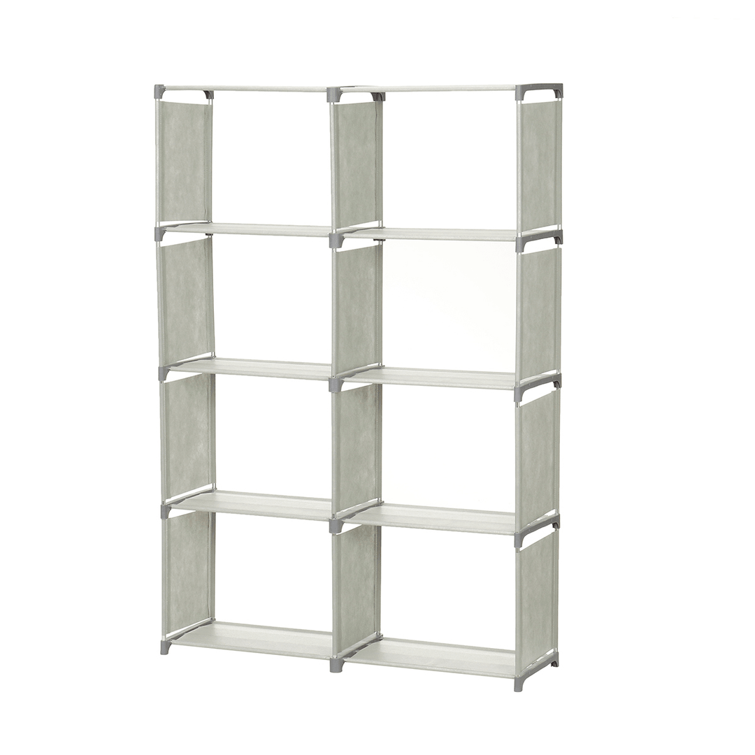 Double Rows Bookshelf Storage Shelve for Books Children Book Rack Bookcase for Home Supplies