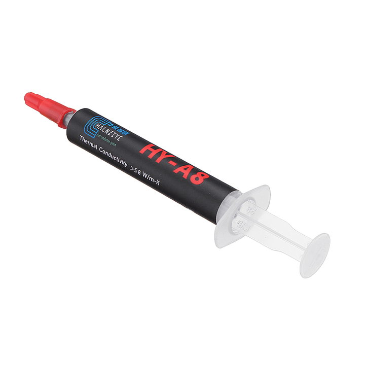 Grey Thermal Grease Paste Compound Silicone 5.8 High Heat Conductivity for Computer CPU Heatsink