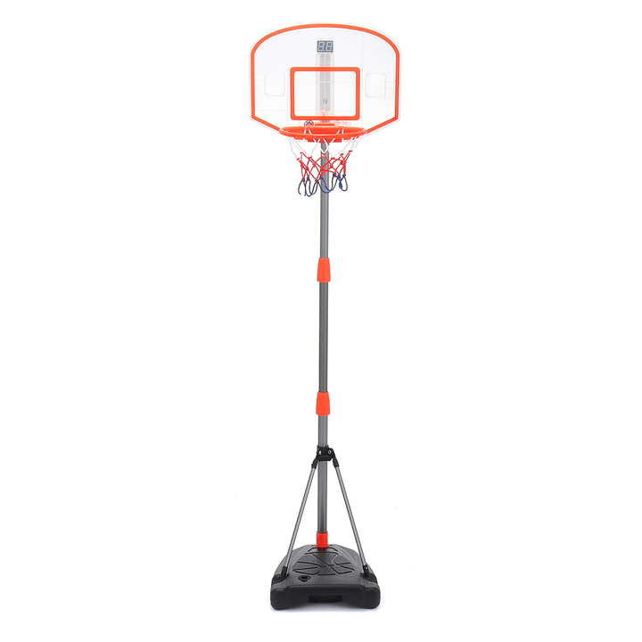 97-170Cm Kids Adjustable Basketball Hoop Stand Set Children Outdoor/Indoor Basketball Goal Sport Training Practice Accessories for Children&Teenager&Adult