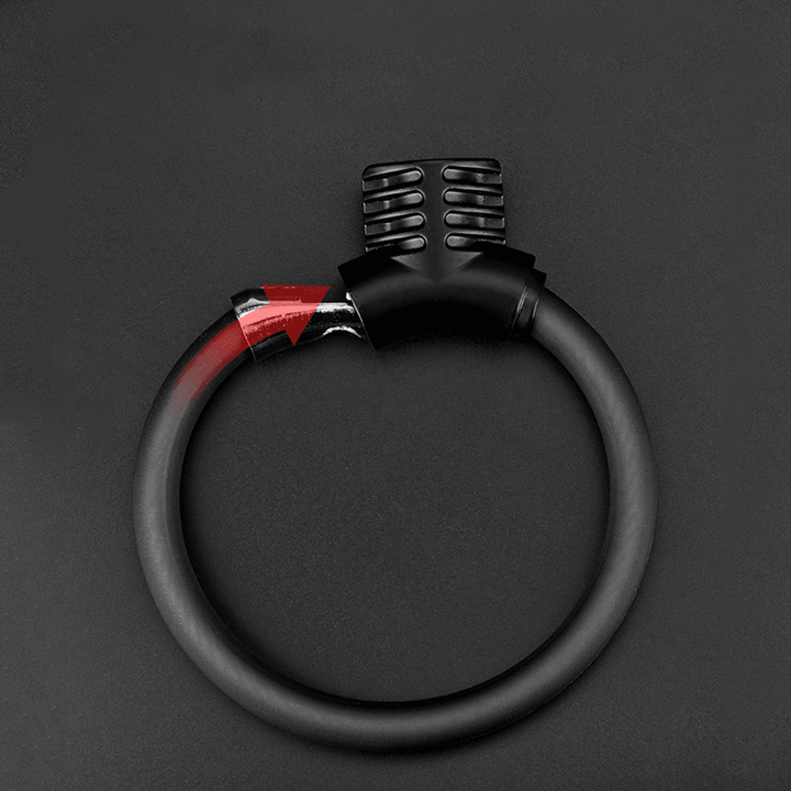 BIKIGHR Anti-Theft Bicycle Ring Lock Portable Bicycle Mini Safety Lock Racket Lock Cycle MTB Bike Security Lock Cycling Equipment