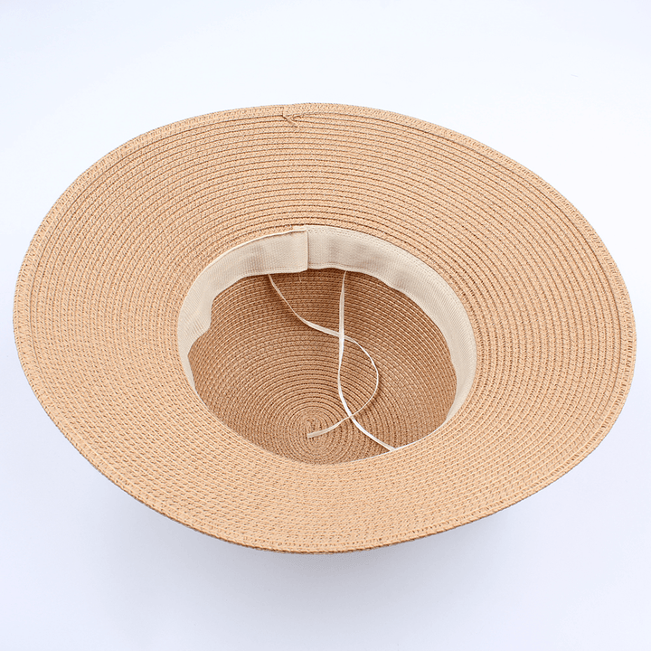 Women Summer Outdoor Travel Foldable Straw Hat