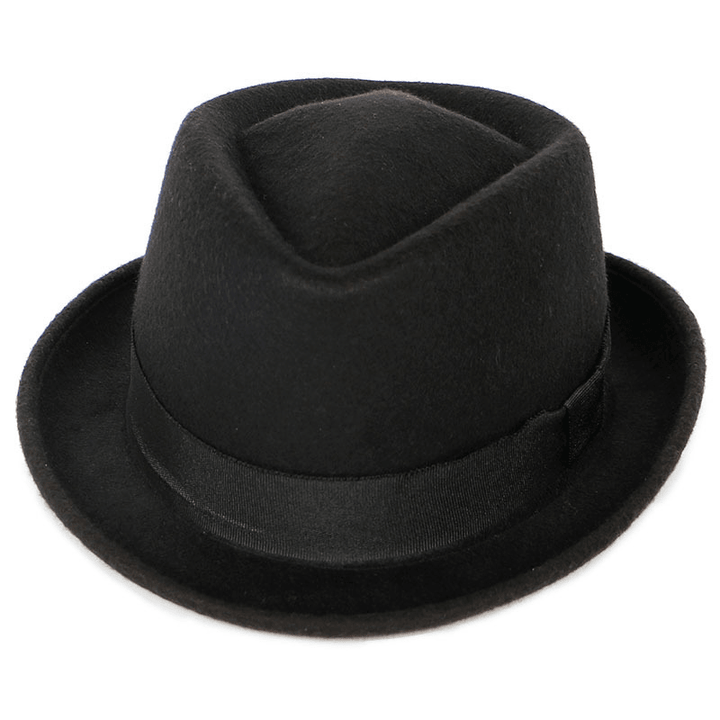 Men'S Panama Jazz Hat in Autumn and Winter