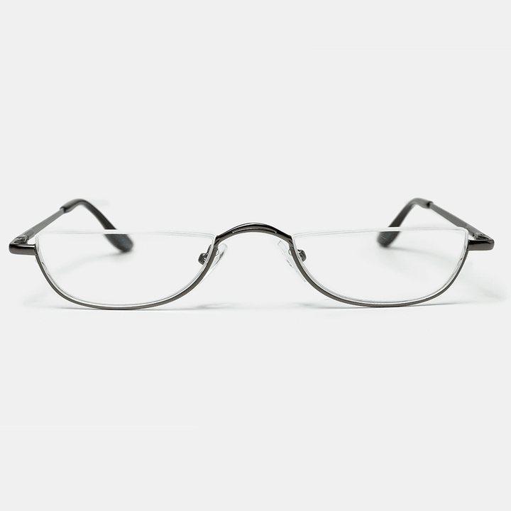 2 Color Half Frame Half Arc Frame Reading Glasses