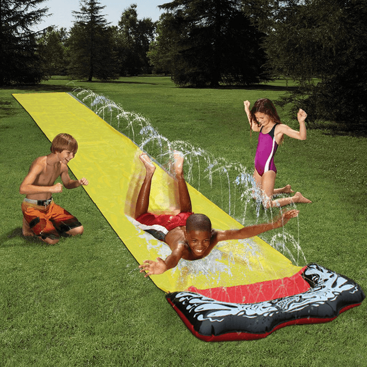 480*70CM Water Slide Fun Outdoor Splash Slip for Children Summer Pool Kids Games