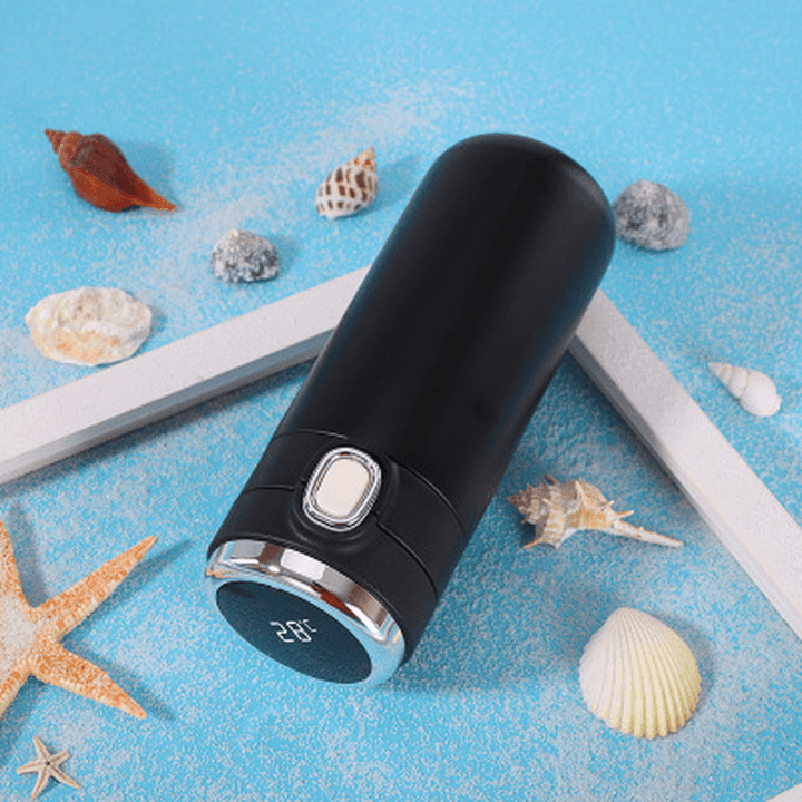 420Ml Smart Thermos Bottle for Water Touch Temperature Display Vacuum Flask Coffee Mug Water Bottle for Woman Student