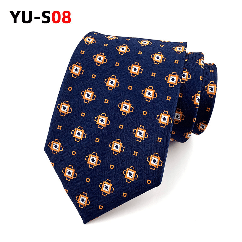 New Retro Style Gentleman Men'S Flower Suit Tie