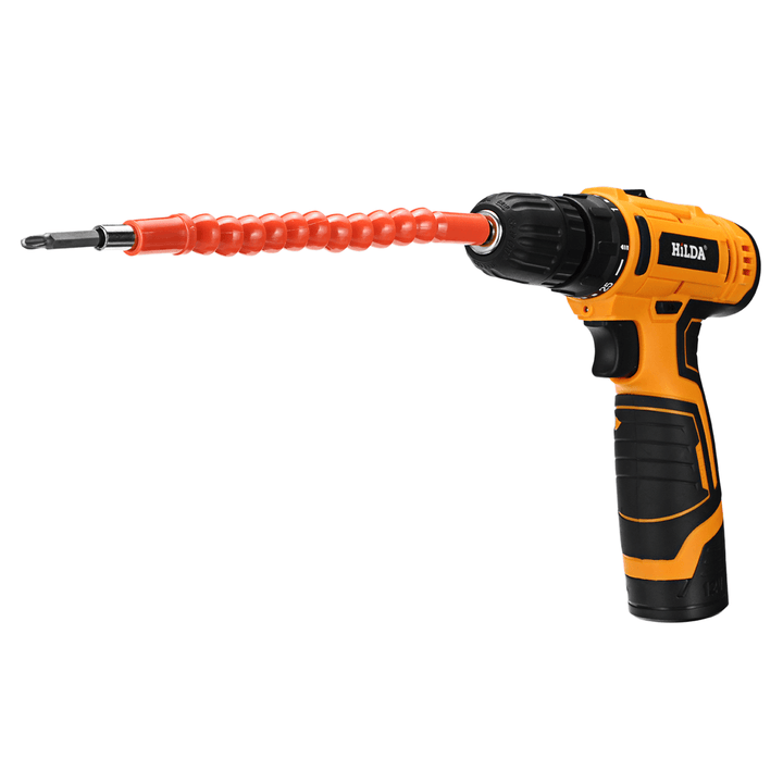 Hilda 12V Electric Drill Lithium Battery Hand Drill Driver Cordless Screw Driver Tool EU Plug