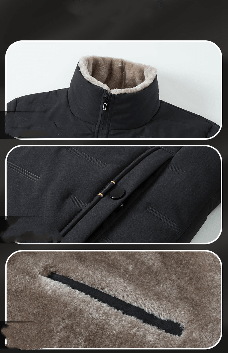 Men'S Loose Warm Lamb Fleece Jacket