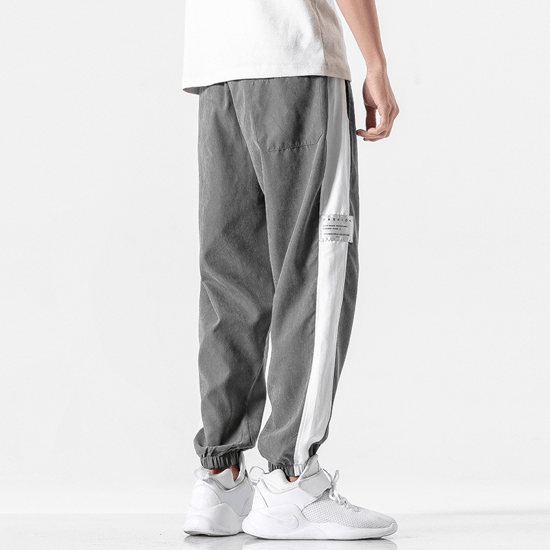 Loose-Fitting Sports Casual Knitted Trousers