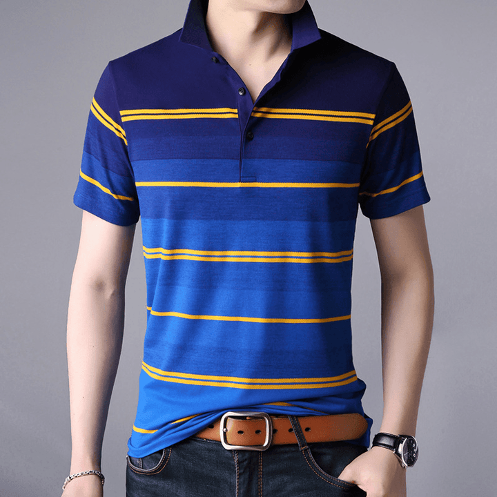 Mens Short Sleeve T-Shirt Casual Top Shirts - MRSLM