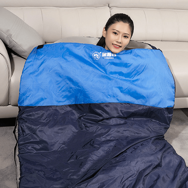 Widen Egg Shape Sleeping Bag Camping Lightweight Warmly Portable Sleep Bag for Adult Outdoor Hiking Travel