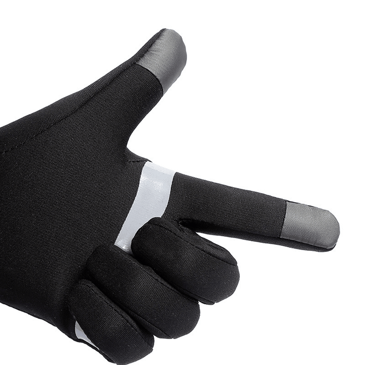 Unisex Waterproof Anti-Slip Wrist Lengthening Glove Sport Touch Screen Warm Lining Gloves