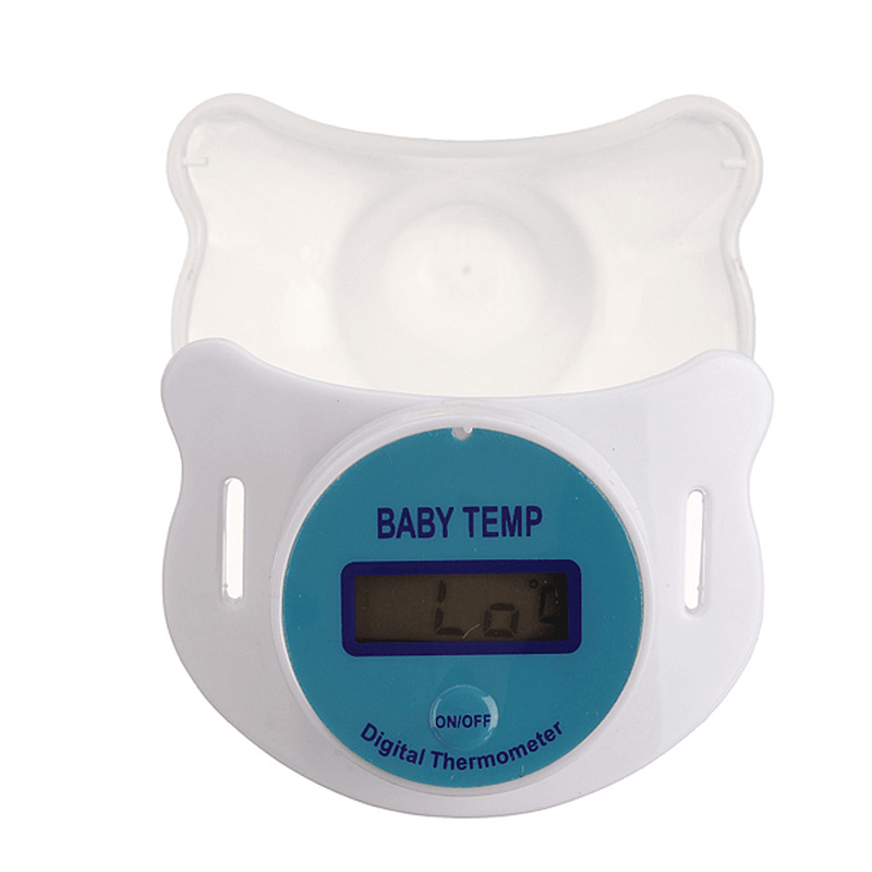 Vvcare KFT-21 LCD Baby Infant Nipple Pacifier Mouth Thermometer Portable Baby Celsius Thermometer Soother Soft Baby Kids Health Fever Care