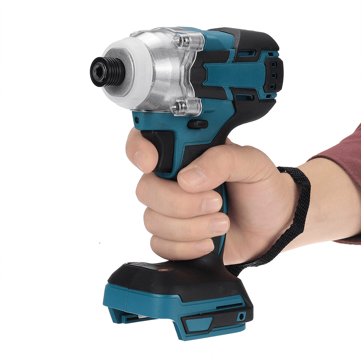 18V Cordless Brushless Impact Electric Screwdriver Stepless Speed Rechargable Wrench Driver Adapted to Makita Battery