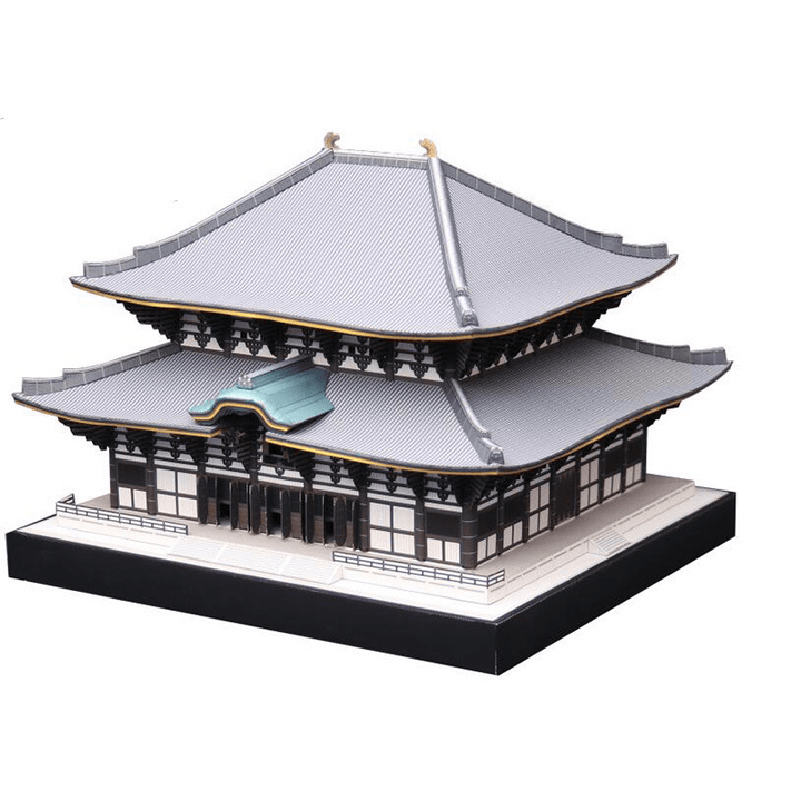 3D Paper Model of Famous Japanese Buildings