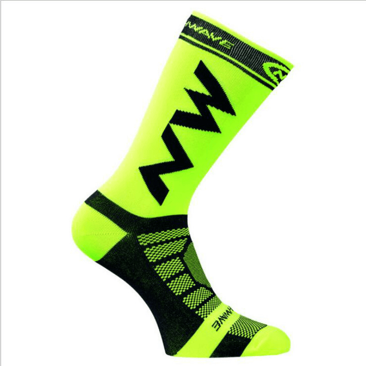 Professional Competition Cycling Socks Quick Drying and Perspiration