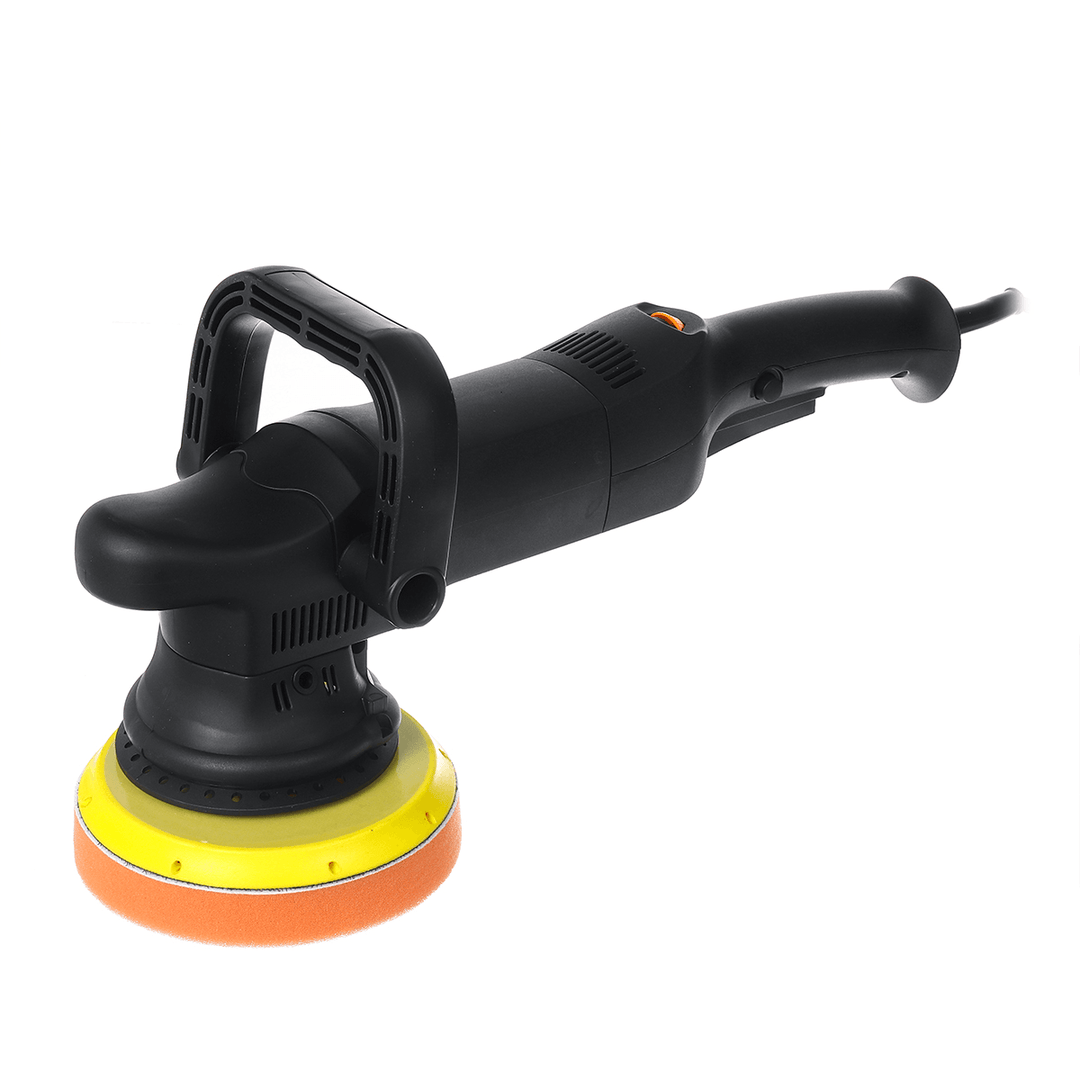 220V 21MM 3800R/MIN 6" Dual Action Polisher D/A Orbital Buffer Sander Car Polishing Machine Pad