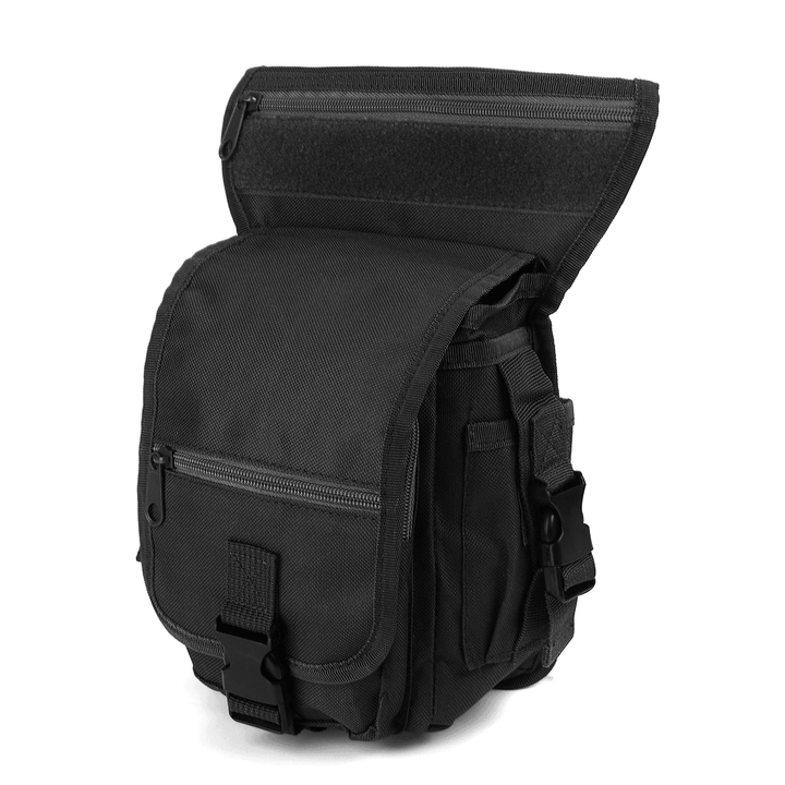 Military Leg Bag Waterproof Tactical Multi-Purpose Waist Bag Hip Drop Belt Storage Bag Outdoor Hunting Camping