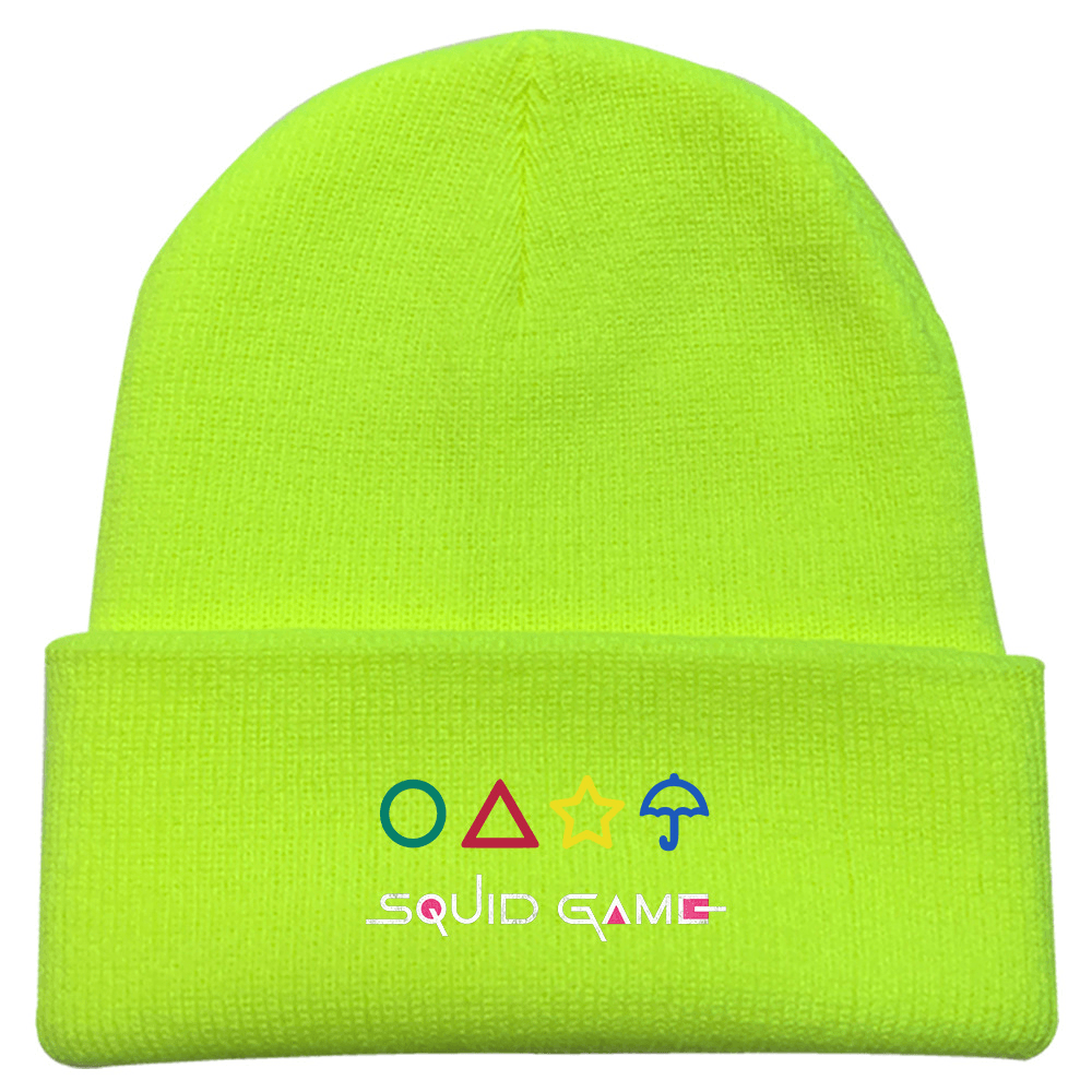 Simple Knitted 2D Digital Printing Elastic Cap