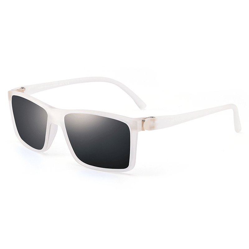 Men Women Summer Square Retro UV400 Polarized Sunglasses