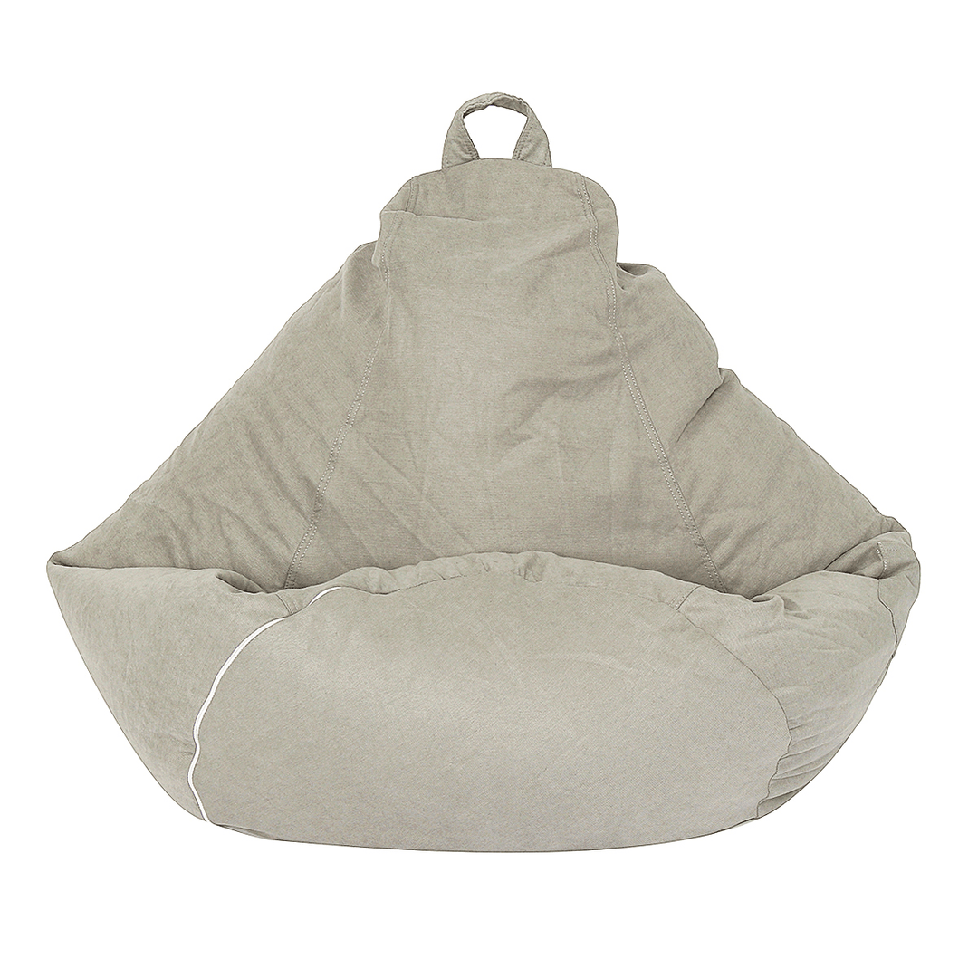 50" Adults Kids Large Bean Bag Chairs Sofa Cover Indoor Lazy Lounger Home Decor - MRSLM