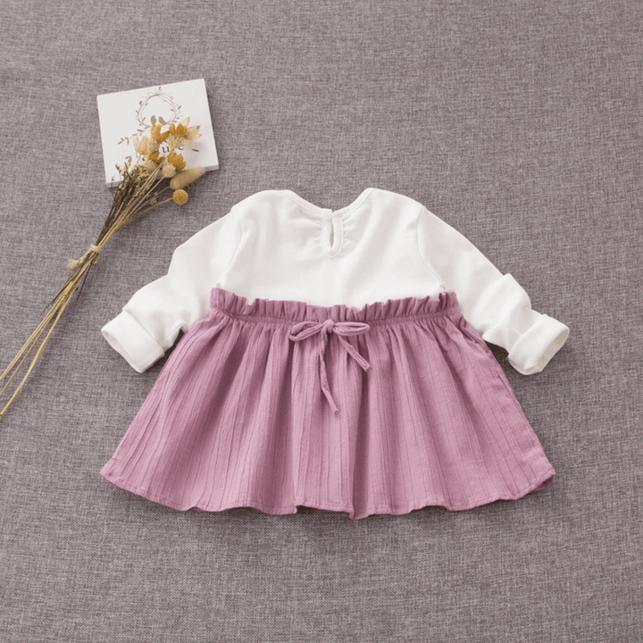 Female Female Baby Baby Dress Autumn Princess Dress Girls Infant Skirt Taobao Sourcing Agent E3022 - MRSLM