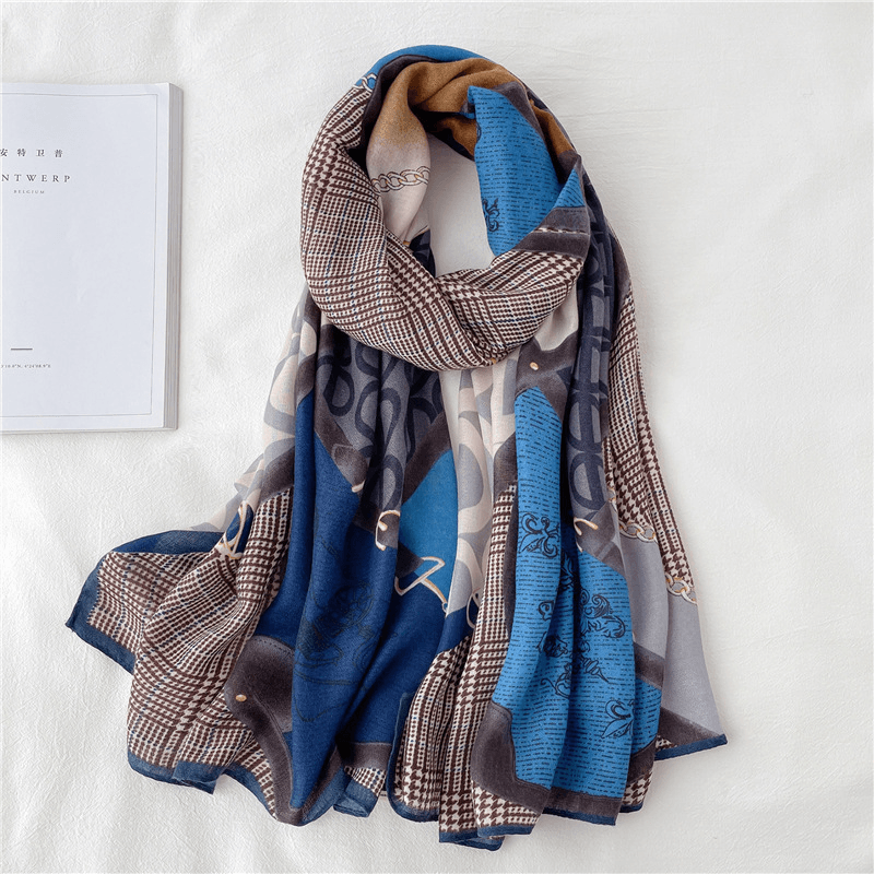 Fashion Scarf Women Cotton and Linen Shawl Europe and America